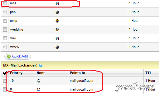 GoDaddy 中 DNS 设置